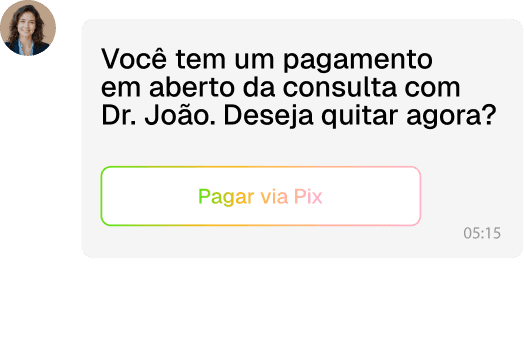 Cobrança (pagamentos em aberto)